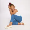 Merry Style Mädchen 3/4 Leggings MS10-293(Blau,158 cm) Produktbild-Vorschau 4