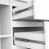 Kommode AKORD K017 Weiß 120 cm 2 Türen 6 Schubladen 4 Produktbild-Vorschau 5