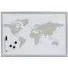 '''Zeller magnetic/writing board ''''World'''', grigio Anteprima dell’immagine prodotto 2
