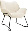 tectake® Sessel Kjeld gepolstert, mit Bouclé-Bezug 73 x 72 Produktbild-Vorschau 10