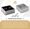 AX LIVING Meuble TV sur pied Loriano, meuble bas en chêne Voir les images du produit 8