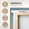 MuchoWow® - Leinwandbilder - Kuh - Wiese - Tierportrait - Produktbild-Vorschau 3