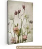MuchoWow® - Leinwandbilder - Blumen - Frühling - Garten - Produktbild-Vorschau 1