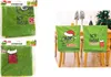 Weihnachtliche Stuhlhusse 48x64 cm mit Festtagsmuffel Motiv Produktbild-Vorschau 1