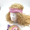 80er Jahre Fashion Perücke in blond mit Haarband Produktbild-Vorschau 6