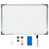 vidaXL Magnetisches Whiteboard Weiß 50 x 35 cm Stahl Produktbild-Vorschau 8