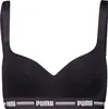 PUMA Damen Padded Top Bra Bustier, Farbe:Schwarz, Produktbild-Vorschau 2