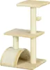PawHut Kratzbaum 72 cm Katzenturm mit Plüschballen, Produktbild-Vorschau 1