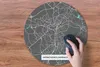 MuchoWow® Mauspad Mousepad Karte - Mönchengladbach - Blau - Produktbild-Vorschau 3