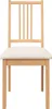 vidaXL Chaises de salle à manger avec coussins 2 pcs. Voir les images du produit 5