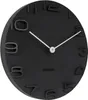 Karlsson - Horloge murale On The Edge - Noir Voir les images du produit 1