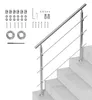 VEVOR handrails voor buitentrap, 47,2 inch lengte, 3 Productafbeelding-voorbeeld 2