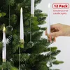 LED Weihnachtsbaumkerzen mit 12 Kristallkugel Haken,12 Produktbild-Vorschau 2