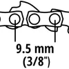 Einhell Sägekette 35 cm, 3/8", 52 TG, 1,1 mm GP-LC 36/35 Li Produktbild-Vorschau 4