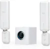 A product shot of a Ubiquiti AmpliFi router and two mesh points on a white background. Anteprima dell’immagine prodotto