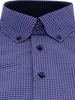 Eterna Freizeithemd Comfort Fit blau kariert Baumwolle ml5 Produktbild-Vorschau 3