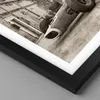 Gerahmtes Poster - Schwarzer Rahmen - Formel 1 Rennen Retro Produktbild-Vorschau 2