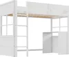 Hochbett mit Lattenrost, Schreibtisch, Leiter und Produktbild-Vorschau 5