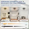 ZMH Deckenventilator LED Beleuchtung 6 Gang Produktbild-Vorschau 3