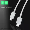 Denmen USB-C Kabel 1m - Weiß für schnelle Datenübertragung Produktbild-Vorschau 8