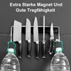 Magnetleiste Messer 40cm Edelstahl Schwarz Selbstklebend 2 Produktbild-Vorschau 4