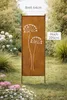 Stele Edelrost XXL Sichtschutz "Dolde" H205cm x B64cm Produktbild-Vorschau 2