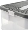 Kruzzel Aufbewahrungsbox mit Deckel 3 Stöckige Stufen Produktbild-Vorschau 7