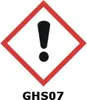 A GHS07 hazard symbol with the text 'GHS07' below it. Produktbild-Vorschau