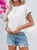 Sommerliches Damen-T-Shirt, Kurzarm, Rundhalsausschnitt, Produktbild-Vorschau 3