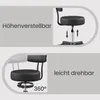 SONGMICS Rollhocker, höhenverstellbar, Hocker mit Produktbild-Vorschau 13