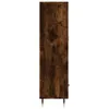 vidaXL Credenza rovere affumicato 69,5x31x115 cm materiale Anteprima dell’immagine prodotto 7