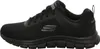 A side view of a black Skechers sneaker. Anteprima dell’immagine prodotto