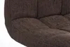 CLP Barhocker Peru STOFF drehbar und höhenverstellbar braun Produktbild-Vorschau 6