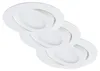 set di 3 luci LED da incasso, Ø 10,6 cm, 4,8 W, bianco, Anteprima dell’immagine prodotto 1