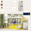 Dziecięce łóżko na poddaszu z barierką, USB, gniazdkiem, Podgląd zdjęcia produktu 5
