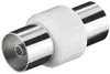 Goobay Koax-Adapter: Koax-Buchse > Koax-Buchse, Produktbild-Vorschau 1
