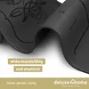 deluxe4home® Yogamatte Gymnastikmatte Schwarz I e NBR Produktbild-Vorschau 5