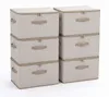 Sekey Aufbewahrungsboxen Stoffboxen mit Deckel 45 L Produktbild-Vorschau 1