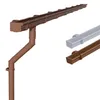 INEFA Dachrinnen Set PVC, NW83 / 83mm Kastenrinne 6m Braun, Produktbild-Vorschau 1