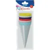 6er Deko Schultüte Dekotüten 12cm lang Produktbild-Vorschau 5