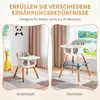 OYAJIA Hochstuhl baby 6 in 1 Sitzerhöhung Kinderstuhl Produktbild-Vorschau 10