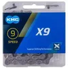 KMC ketting X91/2 x 11/128 9SP 114 schakels grijs Productafbeelding-voorbeeld 11
