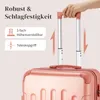 Ensemble de valises rigides ABS, 4 pièces, tailles Voir les images du produit 9