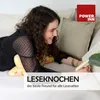 POWER INN Leseknochen | Bestickt | Beige "Lieblingsmensch" Produktbild-Vorschau 6