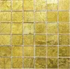Mosaikfliese Transluzent Glasmosaik Crystal gold Struktur Produktbild-Vorschau 1