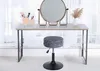 Taboret HWC-C22, taboret do makijażu, obrotowy z regulacją Podgląd zdjęcia produktu 9