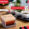 KOTARBAU® Bougie parfumée à 2 mèches dans un verre Bougie à Voir les images du produit 7