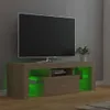 TV skříňka s LED osvětlením dub sonoma 120 x 35 x 40 cm Náhled obrázku produktu 9