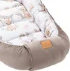 Happy Jungle & Latte Velvet Babynest Kokon Comfort Produktbild-Vorschau 2