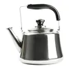 Wasserkessel Edelstahl 4,5L Retro mit Pfeife – Induktion & Produktbild-Vorschau 1